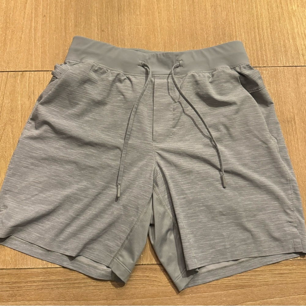 Grey Lululemon Workout Shorts - Medium